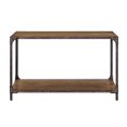 thumbnail image 1 of Pulaski Irwin Wood and Metal Console Table in Brown, 1 of 8