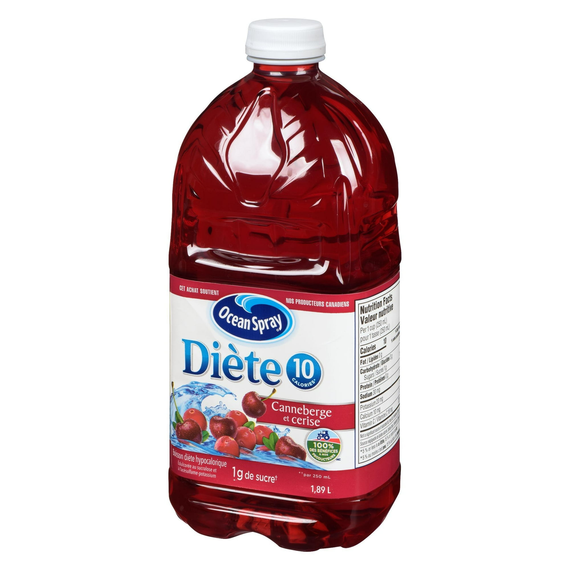 Ocean Spray Diet Cran•Cherry® Low Calorie Beverage, 1.89 L