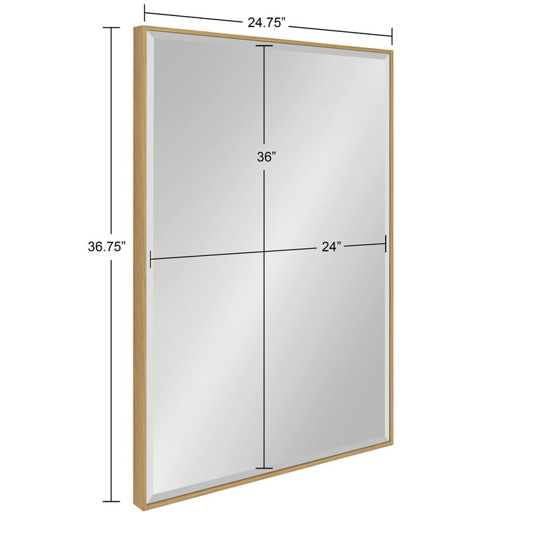 Rectangle Framed Mirror #454 Venice Taupe Finish