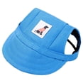 thumbnail image 1 of Pet Baseball Cap - Qyaukm Dog Hat Dog Sun Hat Dog Baseball Cap Dog Trucker Hat Dog Hats for Small Medium Large Dogs with Ear Holes Adjustable Breathable Design Outdoor All Season, 1 of 9