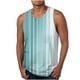 thumbnail image 1 of Tanques para Hombre para el Verano Solto Chaleco Impresión Deportivo Cuello Redondo, Casual, 1 of 4