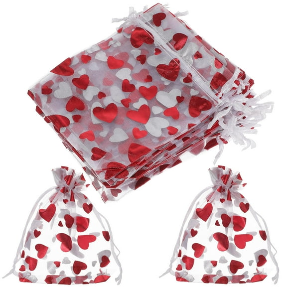 OFFIGAM 25Pcs Small Drawstring Pouches for Birthdays and Anniversaries