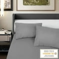 thumbnail image 5 of Lirex Pillow Cases Brushed Microfiber Standard Size 20x26, Set of 2, Grey, 5 of 6