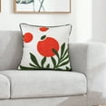 thumbnail image 4 of Orange Embroidered Pillowcase Fruit Pillow Cover Home Decoration, 4 of 6