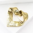 thumbnail image 6 of Jiibva Ruler Heart Shaped Brooch Vintage Heart Collar Pin Unisex Party Casual Pins Party Clothes Dress Accessory, 6 of 7