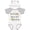 White & Heather w/ Ears, variant on Inktastic Nanas Girl Bright Flowers Girls Baby Bodysuit