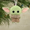 thumbnail image 5 of Hallmark Christmas Ornament (Star Wars: The Mandalorian Grogu, Plush Fabric), 1 count, 5 of 6
