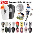 thumbnail image 4 of 1 par de espinilleras de fútbol para entrenamiento de fútbol, equipo de protección para piernas, miniespinilleras antideslizantes para hombres, mujeres, niños y niñas, 4 of 5