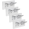 thumbnail image 3 of 4 Pcs Supports d'Étagère pour Armoire Sans Clou, 3 of 5