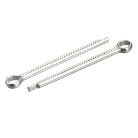 

Uxcell Split Cotter Pin 2.5x30mm 316 Stainless Steel Clip Fastener Fitting Silver 30Pack