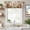 Orange Green Beige, variant on Colorful Squirrel Farmhouse Short Window Curtain Valances, Botanical Berry Pine Cones Rustic Rod Pocket Kitchen Valances for Living Room Bedroom Bathroom Cafe 54" x 18"