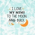 thumbnail image 4 of Inktastic I Love My Mimi to the Moon and Back Boys or Girls Baby Bodysuit, 4 of 5