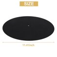thumbnail image 2 of 10Pcs Ultra-Thin Anti-Static Lp Vinyl Turntable Record Player Pad for Phonographs Flat Soft Mat Record Slipmat Mat Pad, 2 of 5