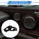 thumbnail image 2 of Anillo espaciador de altavoz Unique Bargains Adaptador de espaciador de altavoz tweeter para Toyota Camry 2002-2017 para 6.5'' ABS 2 Pcs, 2 of 7