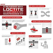 Loctite 511537 أحمر عالي القوة Threadlocker Stick ، 9 -Gram