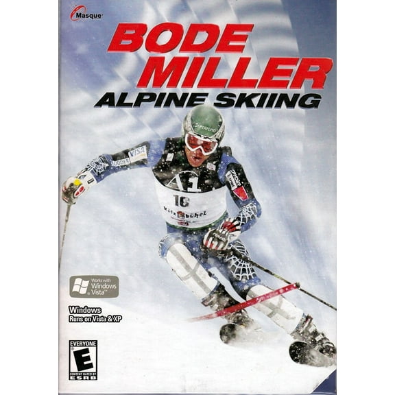 BODE MILLER ALPINE SKIING PC Game - Slalom, Downhil, Giant Slalom and Super-G