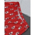 thumbnail image 5 of Bowanadacles Christmas Family Matching Santa Claus Printed Pajamas Set, 5 of 5