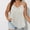 Silver, variant on Titcea Tank Top for Women Plus Size V Neck Sequin Oversized Sleeveless Lightweight Tank Tops Loose Comfort Casual Daily Shirt