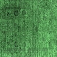 thumbnail image 1 of Ahgly Company Indoor Square Oriental Emerald Green Industrial Area Rugs, 5' Square, 1 of 4