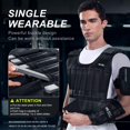 thumbnail image 2 of Chaleco pesado BeatBoost Chaleco pesado BeatBoost para hombre, 9 kg, 2 of 7