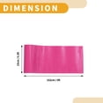 thumbnail image 4 of Película protectora para automóvil de color rosa brillante de Unique Bargains 10x152cm / 0.3ft x 5ft Cubierta de vinilo para exterior e interior 5.5mil 1 Pc Universal, 4 of 7