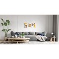 thumbnail image 4 of Boho Wall Art Boho Room Decor Mid-Century Modern Wall Art Prints Framed Neutral Geometric Canvas Prints Beige Decor Sun Sage Minimalist Artwork for Living Room Boho Wall Decor 12"x16"x3, 4 of 6