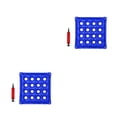 thumbnail image 3 of Jumpingount Cojín para asiento Cojín para silla Estera para sentarse Transpirable Multipropósito Práctica elasticidad Cojines para silla de Azul 48*48 2piezas, 3 of 6