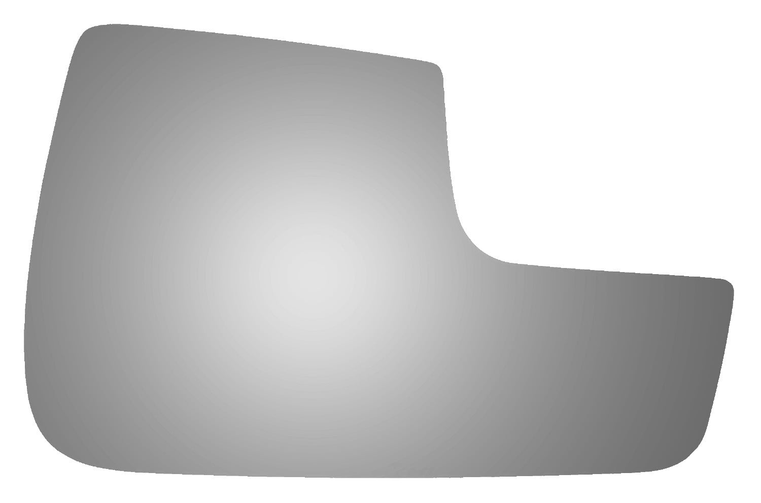 Burco Side View Mirror Replacement Glass - Clear Glass - 5538