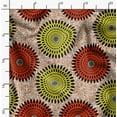 thumbnail image 2 of Soimoi Minky Red Fabric By the Yard - 56 Inch Wide - African Tribal Material - Artistic and Modern Patterns for Various Uses Printed Fabric, 2 of 6