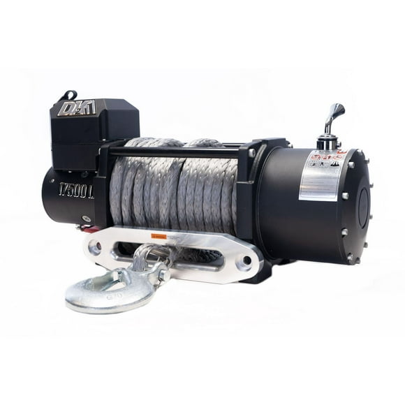 Treuil électrique (Fabricant d’équipement d’origine FEO) OEM de qualité supérieure DK2, 17 500 lb (corde synthétique incluse)