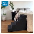 thumbnail image 6 of TiaGOC Dog Stairs for Small Dogs & Cats, Foam Pet Steps Portable Ramp for Couch Sofa and High Bed Non-Slip Balanced Indoor Step Support, Paw Safe No Assembly - Paw Print on Black, 5-Step, 6 of 6