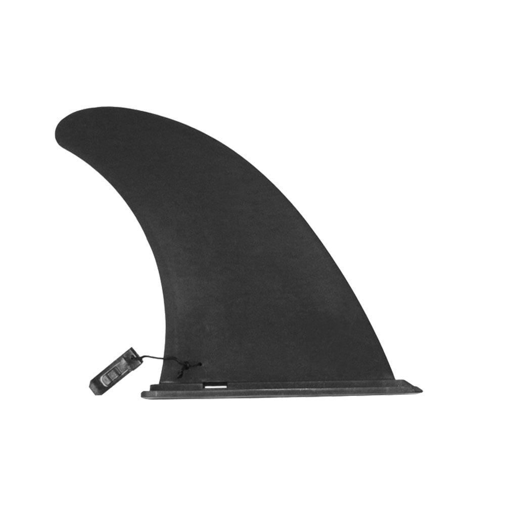 Center Fin for Stand Up Plate Paddle Board Plastic Black Stable Surfboard Fin 