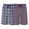thumbnail image 1 of Hanes Short de Pyjama Tissé pour Hommes, Lot de 2, 1 of 4
