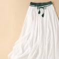 thumbnail image 4 of Antinious Winter Skirts for Women,Skirts for Women Trendy,Dresses for Women Temperament Velvet Dress Jumpsuit Elegant Evening Dress,White,XL, 4 of 5