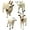 C, variant on Travelwant Forest Animals Figures, Woodland Creatures Figurines,Miniature Toys Simulation Goat Birthday Gift for Kids