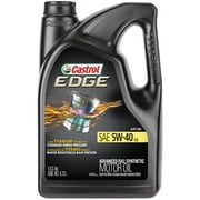 (6 pack) (6 Pack) Castrol Edge 5W-40 Advanced Full Synthetic Motor Oil, 5 Quarts