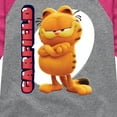 thumbnail image 3 of Garfield - Garfield Movie Vertical - Toddler & Youth Girls Raglan Graphic T-Shirt, 3 of 4
