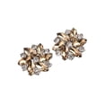 thumbnail image 1 of 2Pcs Rhinestone Shoe Clips Jewelry Crystal Shoe boots decors craft Buckle Wedding Dress Diamond, 1 of 7