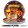 thumbnail image 4 of Donkey Kong Bananza Paper Plates Birthday Decorations Party Supplies Tableware Disposable Dinnerware, 4 of 4
