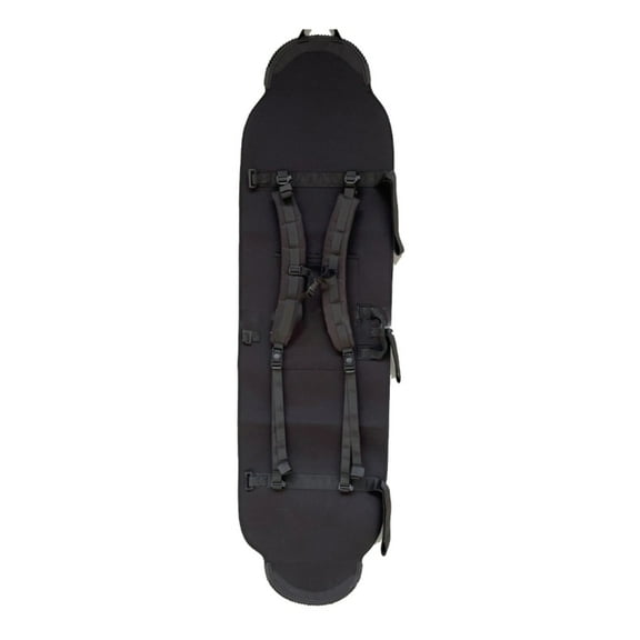 Single Snowboard Bag, Waterproof Snow Sports Board Bag, Adjustable Straps Padded Long Ski Bag for Winter Sports Travel