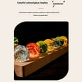 thumbnail image 4 of Perlas de vidrio luminosas Luz nocturna de cristal | Diseño colorido de crujido de hielo | Lámpara de bola de cristal de energía curativa | Centro de mesa decorativo para el ambiente del hogar | 1, 4 of 5
