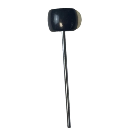 Beatming de bombo de fieltro Batterio de un solo lado Profesional Pegues de percusión Pedal Pedal Mallet para practicar espectáculo Concierto Etapa de