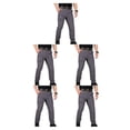 thumbnail image 3 of Minnieouse Pantalones Cargo para hombre, ropa deportiva ligera de secado rápido, monos resistentes al desgaste para senderismo, montañismo, gris Type2 NO2, 3 of 3