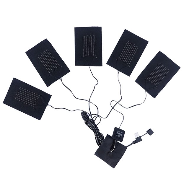 DIY Upgraded USB Interface Washable Carbon Fiber Heater - Three - Level Temperature Regulation, One for Five