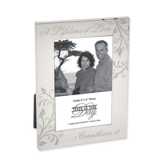 A Lifetime of Love anniversary 4x6 frame by Enesco - 4x6