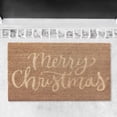 thumbnail image 2 of My Texas House Embossed Merry Christmas Coir Doormat, 30" x 48", 2 of 5