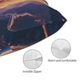 thumbnail image 3 of KLL Starry Sky Flying Tiger Pillow Covers Envelope Closure,Super Soft and Cozy Fuzzy Fleece Pillow Case Cover (No pillow core） 20"x30", 3 of 5