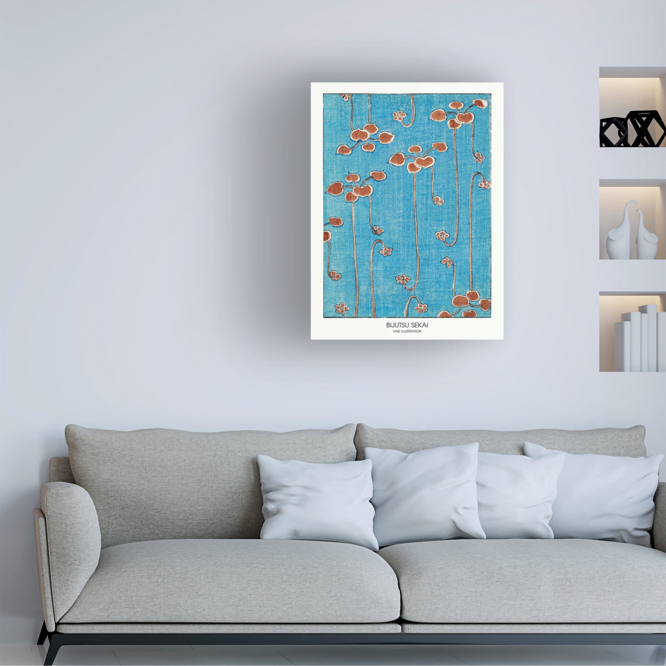 Trademark Fine Art Pictufy Vine Illustration Canvas Wall Art