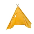 thumbnail image 3 of Tienda de campaña para niños, tienda de juegos para niños, tipi indio portátil para fiestas, picnics, cumpleaños Amarillo, 3 of 9