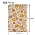 thumbnail image 3 of Pofeuu Fall Leaves Print Travel Document Organizer Passport Holder Men Women for Family (6.5 in x 4.5 in),Wallet Holder Credit Card Clutch Bag Case, 3 of 5